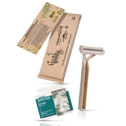 Kit de afeitado ecológico - Envasado individualmente - 300 unidades