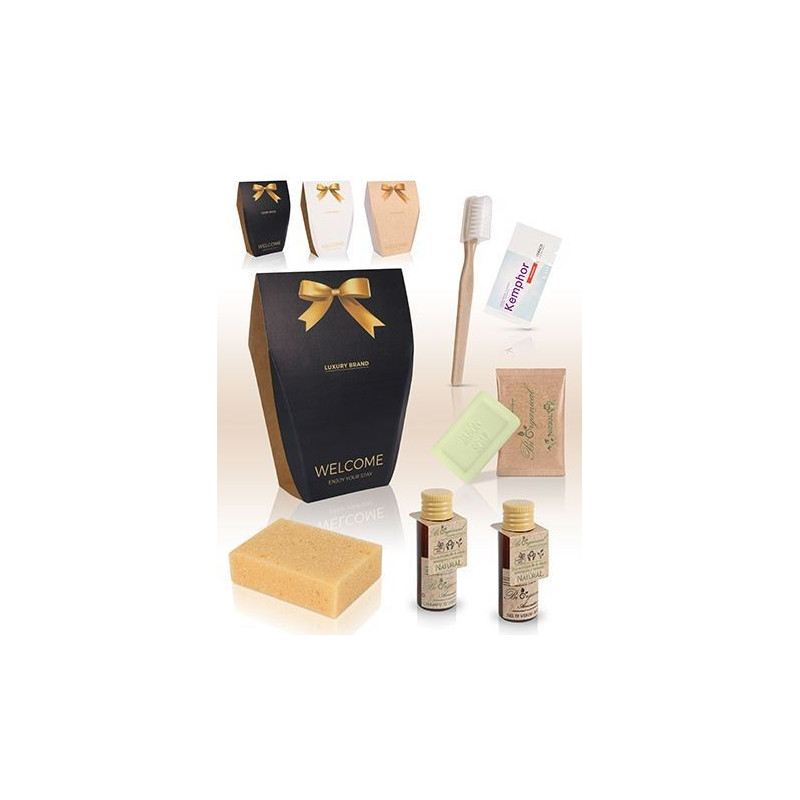 Kit di Igiene Bio Luxury Brand - 40 unità