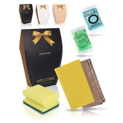 Pack de Bienvenida con Productos de Limpieza - Lavavajillas y Detergente en Sobres - 40 Unidades