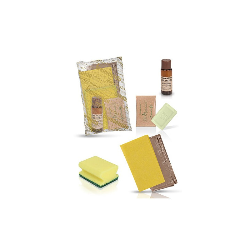 Nettoyage bio, cuisine, chiffon jaune, protège-ongles jaune, lave-vaisselle bio, savon bio