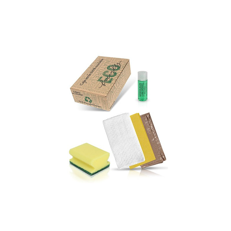 Nettoyage complet pour la cuisine en emballage durable – Parfait pour le tourisme.