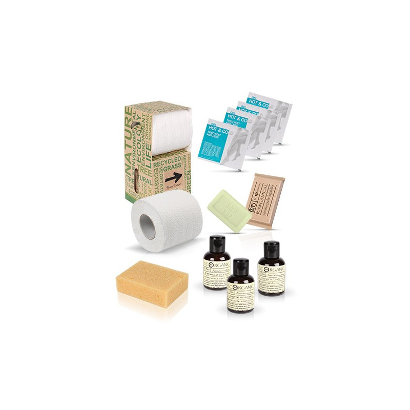 Kit igiene personale "Buen Camino" – presentazione pratica e funzionale.