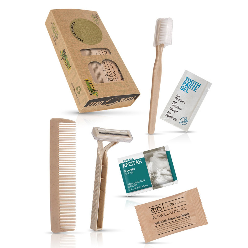 Set complet pour lui en boîte Bio – soin masculin avec conscience écologique.