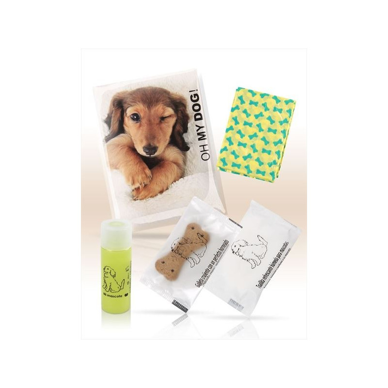 Pack d'accueil pour chiens | Kit essentiel pour animaux de compagnie - 70 unités
